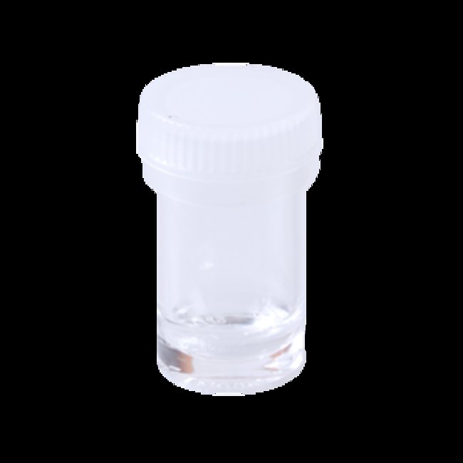 SPEX SamplePrep Polystyrene Grinding Vial with SlipOn Cap Sample
