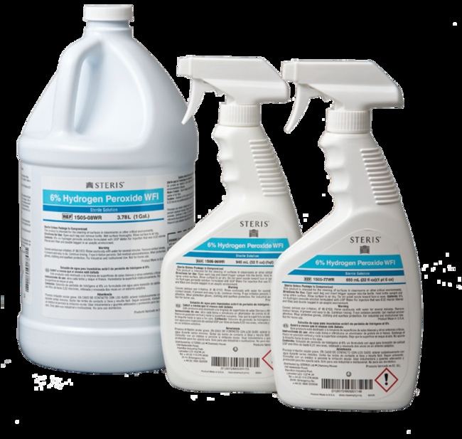 STERIS™ Hydrogen Peroxide WFI Sterile Solution Fisher Scientific