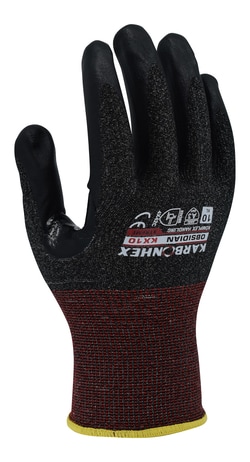 SW Sustainability Solutions&nbsp;KarbonHex&trade; KX10 Purpose Built A3 Cut-Resistant Gloves with Fusion Palm Coating