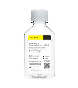 Sartorius NexaGel Cell Recovery Solution 500 mL | Buy Online | Sartorius | Fisher Scientific