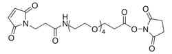 Sigma Aldrich O-[N-(3-Maleimidopropionyl)Aminoethyl]-O'-[3-(N-Succinimidyloxy)-3-Oxopropyl]Triethylene Glycol 50 mg | Buy Online | Sigma Aldrich | Fisher Scientific