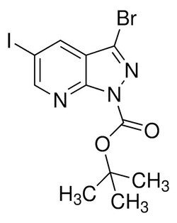 Sigma Aldrich&nbsp;tert-Butyl 3-bromo-5-iodo-1H-pyrazolo[3,4-b]pyridine-1-carboxylate