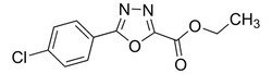 Sigma Aldrich&nbsp;Ethyl 5-(4-chlorophenyl)-1,3,4-oxadiazole-2-carboxylate