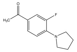 Sigma Aldrich 1-(3-Fluoro-4-(pyrrolidin-1-yl)phenyl)ethanone 1 g | Buy Online | Sigma Aldrich | Fisher Scientific