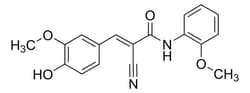 Sigma Aldrich&nbsp;2-Cyano-3-(4-hydroxy-3-methoxyphenyl)-N-(2-methoxyphenyl)-2-propenamide