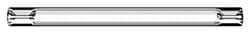 MilliporeSigma™ Supelco™ Inlet Liner: Splitless Type, Dual-Taper Design (Unpacked)