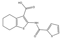 Sigma Aldrich&nbsp;2-(Thiophene-2-carboxamido)-4,5,6,7-tetrahydrobenzothiophene-3-carboxylic acid
