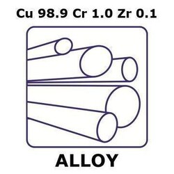 Sigma Aldrich&nbsp;Copper-chromium-zirconium alloy, Cu98.9Cr1.0Zr0.1