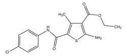 Sigma Aldrich&nbsp;Ethyl 2-amino-5-(4-chlorophenylcarbamoyl)-4-methylthiophene-3-carboxylate