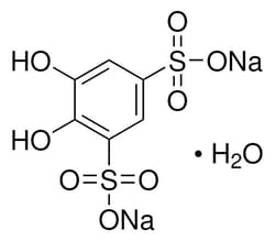 Sigma Aldrich 4,5-Dihydroxy-1,3-Benzenedisulfonic Acid Disodium Salt Monohydrate 25 g | Buy Online | Sigma Aldrich | Fisher Scientific
