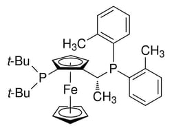 Sigma Aldrich -1-[(Sp)-2-(Di-Tert-Butylphosphino)Ferrocenyl]Ethylbis(2-Methylphenyl)Phosphine 5 g | Buy Online | Sigma Aldrich | Fisher Scientific