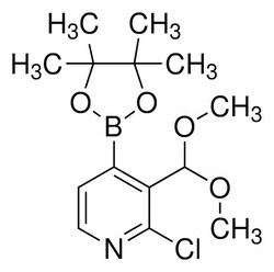 Sigma Aldrich&nbsp;2-Chloro-3-(dimethoxymethyl)-4-(4,4,5,5-tetramethyl-1,3,2-dioxaborolan-2-yl)pyridine