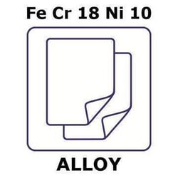 Sigma Aldrich&nbsp;Stainless Steel - AISI 304 alloy, FeCr18Ni10