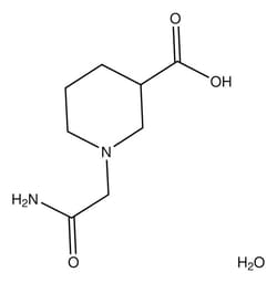 Sigma Aldrich&nbsp;1-(2-Amino-2-oxoethyl)-3-piperidinecarboxylic acid hydrate