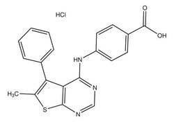 Sigma Aldrich&nbsp;4-[(6-Methyl-5-phenylthieno[2,3-d]pyrimidin-4-yl)amino]benzoic acid HCl