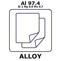 Sigma Aldrich&nbsp;Aluminum alloy 6082, Al97.4Si1Mg0.9Mn0.7