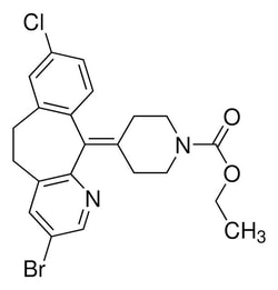 Sigma Aldrich&nbsp;Ethyl 4-(3-bromo-8-chloro-5,6-dihydro-11H-benzo[5,6]cyclohepta[1,2-b]pyridin-11-ylidene)piperidine-1-carboxylate