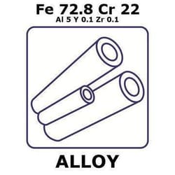 Sigma Aldrich&nbsp;Fecralloy - Iron-Chromium, Fe72.8Cr22Al5Y0.1Zr0.1