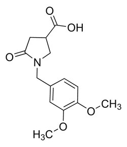 Sigma Aldrich&nbsp;1-(3,4-Dimethoxybenzyl)-5-oxo-3-pyrrolidinecarboxylic acid