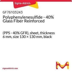 Sigma Aldrich&nbsp;Polyphenylenesulfide - 40% Glass Fiber Reinforced