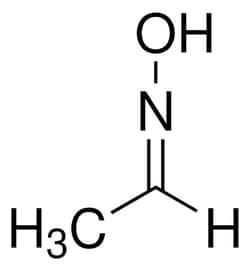 Sigma Aldrich Acetaldehyde oxime, mixture of syn and anti 1 g | Buy Online | Sigma Aldrich | Fisher Scientific