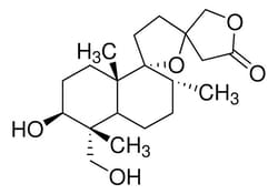 Sigma Aldrich&nbsp;(1R,2R)-6-Hydroxy-5-(hydroxymethyl)-2,5,8a-trimethyl-octahydro-2H-dispiro[naphthalene-1,2':5',3''-bis(oxolane)]-5''-one