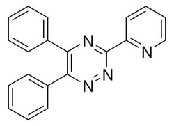 Sigma Aldrich 3-(2-Pyridyl)-5,6-diphenyl-1,2,4-triazine 100 mg | Buy Online | Sigma Aldrich | Fisher Scientific