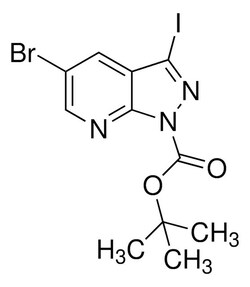 Sigma Aldrich&nbsp;tert-Butyl 5-bromo-3-iodo-1H-pyrazolo[3,4-b]pyridine-1-carboxylate