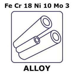 Sigma Aldrich&nbsp;Stainless Steel - AISI 316L alloy, FeCr18Ni10Mo3