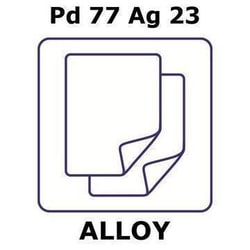 Sigma Aldrich&nbsp;Palladium-silver alloy, Pd77Ag23