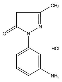 Sigma Aldrich&nbsp;2-(3-Aminophenyl)-5-methyl-2,4-dihydro-3H-pyrazol-3-one hydrochloride