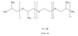 Sigma Aldrich O,O'-Bis(2-aminopropyl) polypropylene glycol-block-polyethylene glycol-block-polypropylene glycol 500 g | Buy Online | Sigma Aldrich | Fisher Scientific