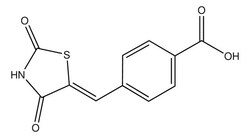 Sigma Aldrich&nbsp;4-[(2,4-Dioxo-1,3-thiazolidin-5-ylidene)methyl]benzoic acid
