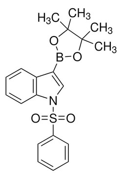 Sigma Aldrich 1-(Phenylsulfonyl)-3-Indolylboronic Acid Pinacol Ester 25 g | Buy Online | Sigma Aldrich | Fisher Scientific