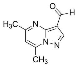Sigma Aldrich 5,7-Dimethylpyrazolo[1,5-a]pyrimidine-3-carbaldehyde 50 mg | Buy Online | Sigma Aldrich | Fisher Scientific