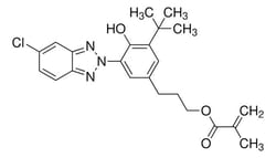 Sigma Aldrich&nbsp;2-Methylacrylic acid 3-[3-tert-butyl-5-(5-chlorobenzotriazol-2-yl)-4-hydroxyphenyl]-propyl ester