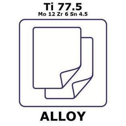 Sigma Aldrich&nbsp;Titanium alloy beta 3, Ti77.5Mo12Zr6Sn4.5