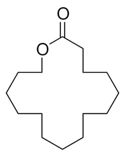 Sigma Aldrich Pentadecanolide 25 g | Buy Online | Sigma Aldrich | Fisher Scientific