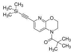 Sigma Aldrich&nbsp;2,2-Dimethyl-1-(6-((trimethylsilyl)ethynyl)-2,3-dihydro-1H-pyrido[2,3-b][1,4]oxazin-1-yl)propan-1-one