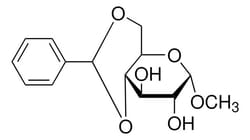 Sigma Aldrich (+)-(4,6-O-Benzylidene)Methyl-Alpha-D-Glucopyranoside 100 mg | Buy Online | Sigma Aldrich | Fisher Scientific