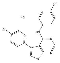 Sigma Aldrich&nbsp;4-(5-(4-Chlorophenyl)thieno[2,3-d]pyrimidin-4-ylamino)phenol hydrochloride