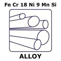 Sigma Aldrich&nbsp;Stainless steel - AISI 303 alloy, FeCr18Ni9MnSi