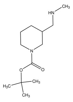Sigma Aldrich tert-Butyl 3-[(methylamino)methyl]-1-piperidinecarboxylate 250 mg | Buy Online | Sigma Aldrich | Fisher Scientific