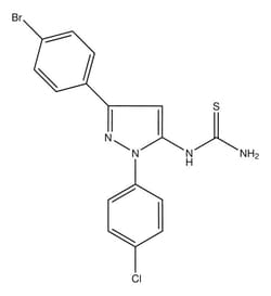 Sigma Aldrich&nbsp;1-(3-(4-Bromophenyl)-1-(4-chlorophenyl)-1H-pyrazol-5-yl)thiourea