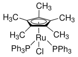 Sigma Aldrich Pentamethylcyclopentadienylbis(Triphenylphosphine)Ruthenium(II) Chloride 250 mg | Buy Online | Sigma Aldrich | Fisher Scientific