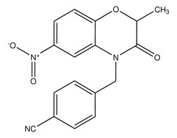 Sigma Aldrich&nbsp;4-((2,3-Dihydro-2-methyl-6-nitro-3-oxobenzo[b][1,4]oxazin-4-yl)methyl)benzonitrile