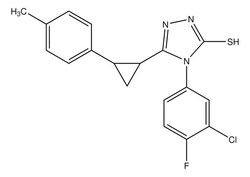 Sigma Aldrich&nbsp;4-(3-Chloro-4-fluorophenyl)-5-(2-p-tolylcyclopropyl)-4H-1,2,4-triazole-3-thiol