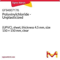 Sigma Aldrich Polyvinylchloride - Unplasticized 1 Ea. | Buy Online | Sigma Aldrich | Fisher Scientific