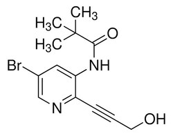 Sigma Aldrich&nbsp;N-(5-Bromo-2-(3-hydroxyprop-1-yn-1-yl)pyridin-3-yl)pivalamide