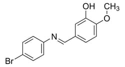 Sigma Aldrich (E)-5-(((4-Bromophenyl)imino)methyl)-2-methoxyphenol 1 g | Buy Online | Sigma Aldrich | Fisher Scientific